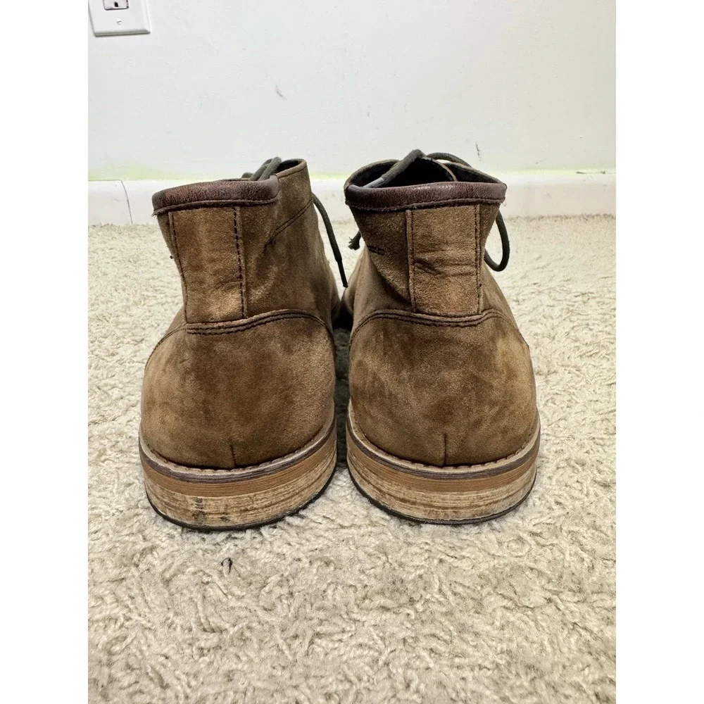 Kenneth Cole Techni-Cole Brown Suede Lace Up‎ Chukka Boots Men's 13 Gel Comfort